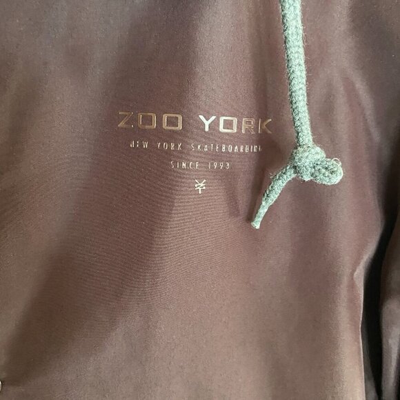 Women's Zoo York Button Up Jacket with Hood - NWOT - Picture 7 of 9